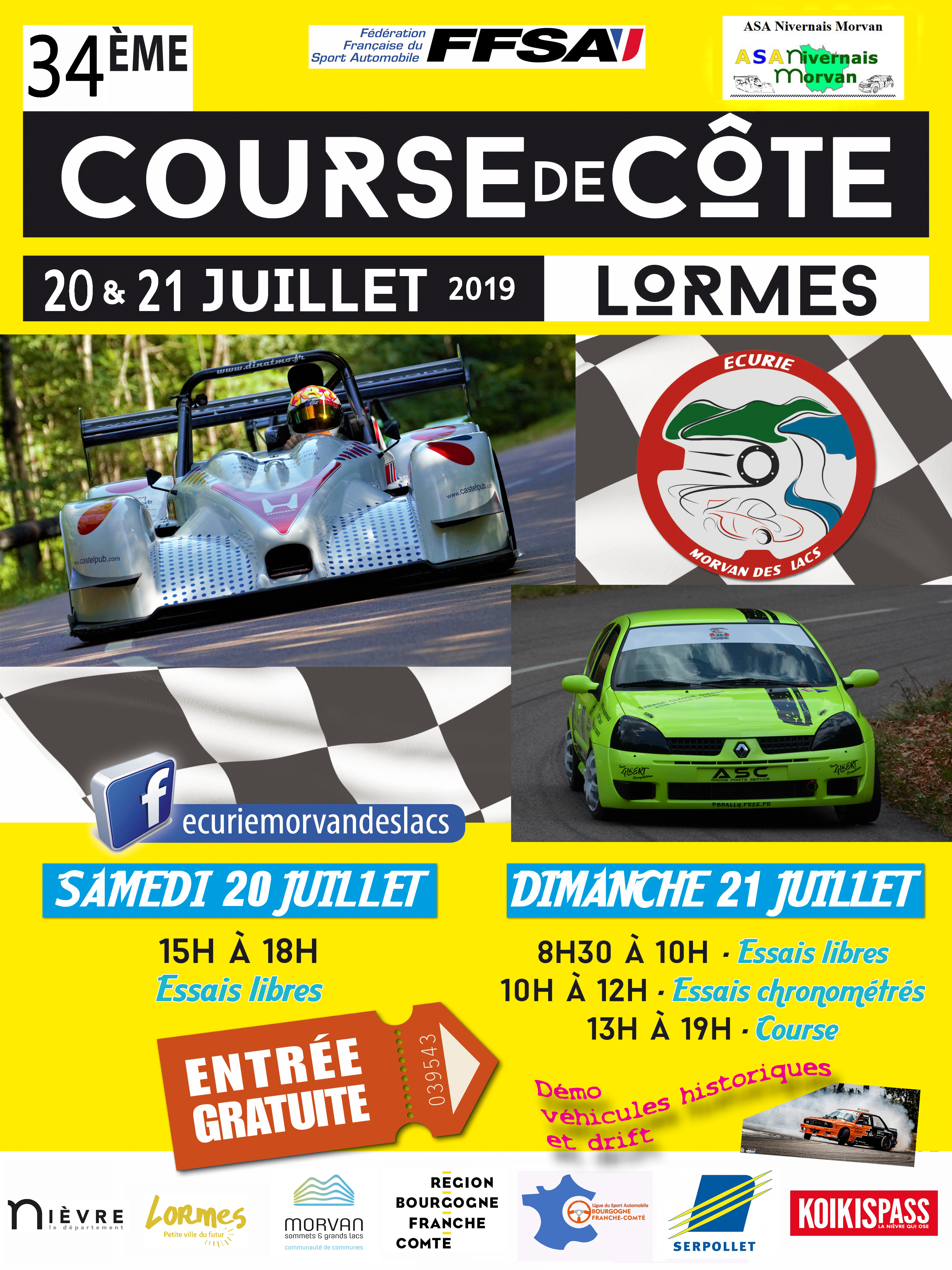 affiche côte 2019