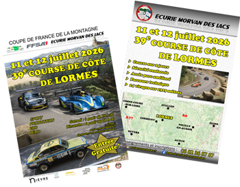 Flyer Course de Côte de Lormes 2026